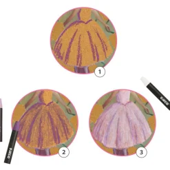 Online Crayons de cire Inspired by Edgar Degas Dessin Et Peinture