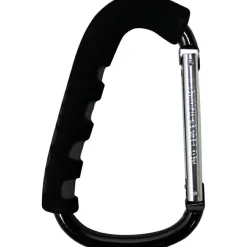 Crochet pour poussette universel noir Attache Poussette Pour Sac À Langer