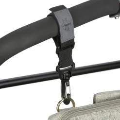 Lässig Crochets attache poussette noir