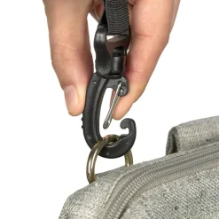 Lässig Crochets attache poussette noir