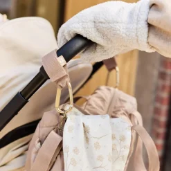 Jollein Crochets pour poussette Milky Coffee