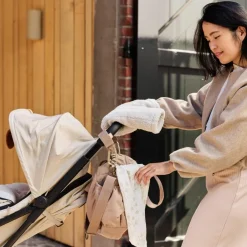 Jollein Crochets pour poussette Milky Coffee