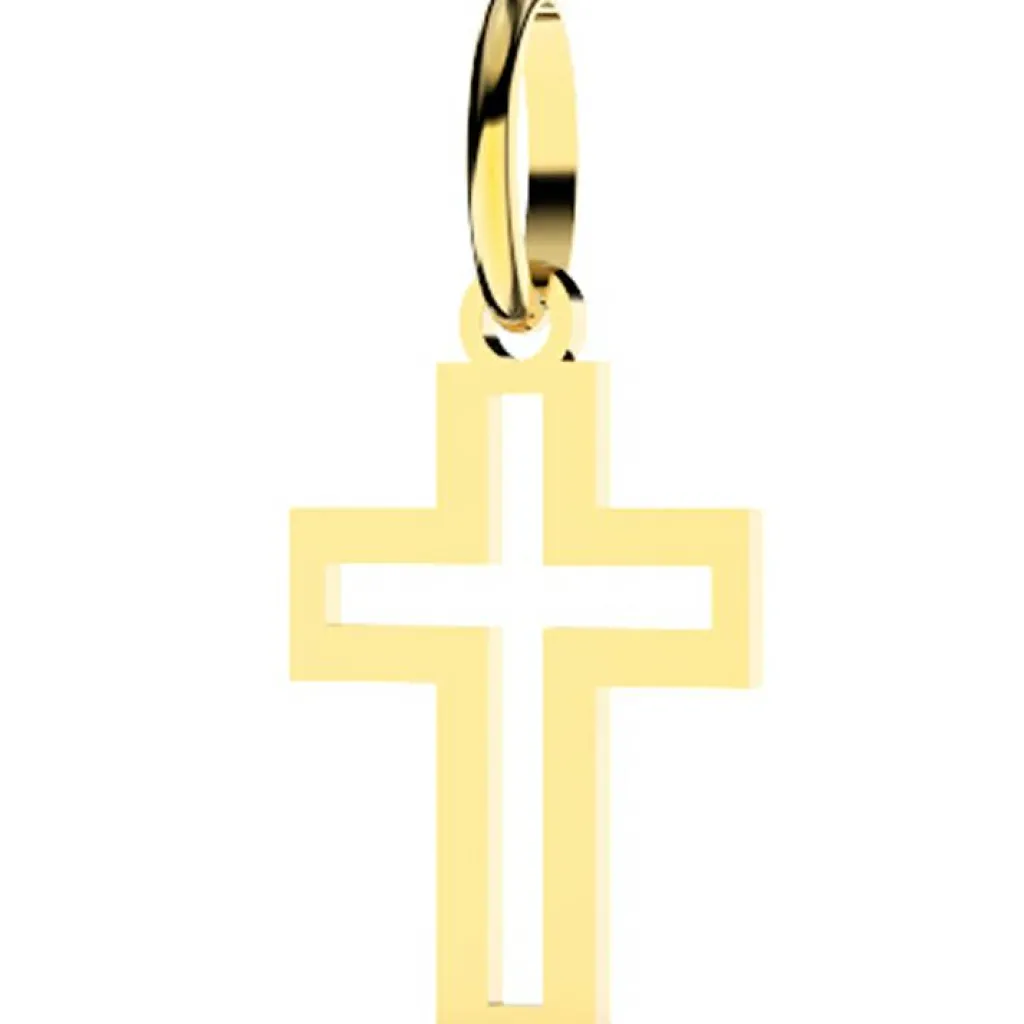 Online Croix ajourée (or jaune 375°) Croix
