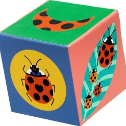 Djeco Cube à empiler Animaux sauvages