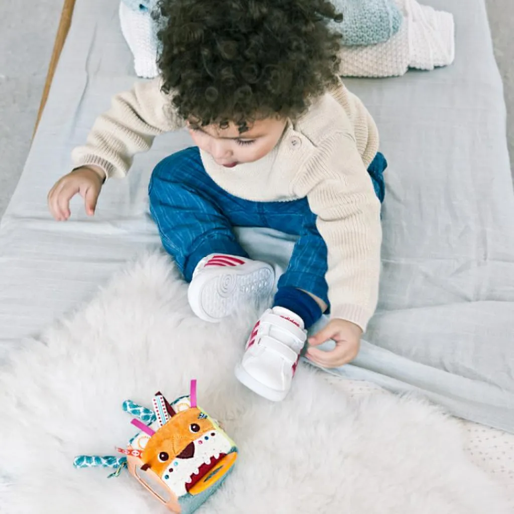 Lilliputiens Cube d'activités Jack le lion