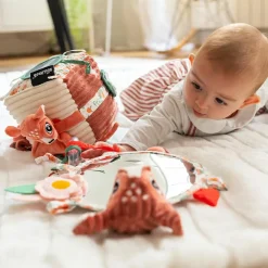 New Cube d'activités Mélimélos la biche (12 cm) Balle / Cube D'Activités