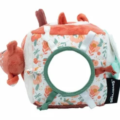 New Cube d'activités Mélimélos la biche (12 cm) Balle / Cube D'Activités