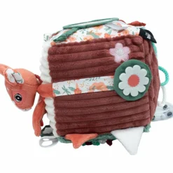 New Cube d'activités Mélimélos la biche (12 cm) Balle / Cube D'Activités