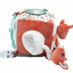 New Cube d'activités Mélimélos la biche (12 cm) Balle / Cube D'Activités