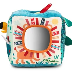 Online Cube d'activités sonore en tissu Jungle (13 cm) Balle / Cube D'Activités