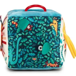 Online Cube d'activités sonore en tissu Jungle (13 cm) Balle / Cube D'Activités