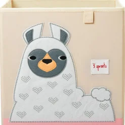 Sale Cube de rangement en tissu Lama Cube De Rangement