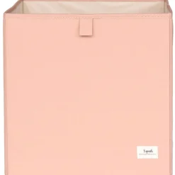 Hot Cube de rangement en tissu recyclé Uni argile Cube De Rangement