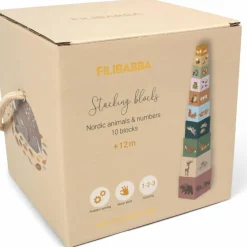 Online Cubes à empiler Animaux nordiques Jouet À Empiler