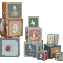 Clearance Cubes à empiler en carton FSC Forest Friends Jouet À Empiler