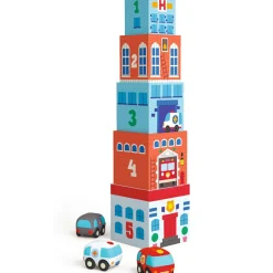 Cubes à empiler Topani car Jouet À Empiler