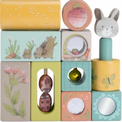 Hot Cubes d'activités Trois petits lapins Jouet À Empiler