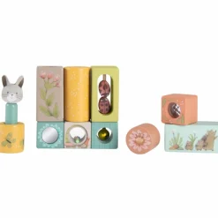 Hot Cubes d'activités Trois petits lapins Jouet À Empiler