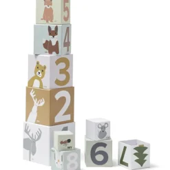 Best Cubes empilables Edvin (10 pièces) Jouet À Empiler