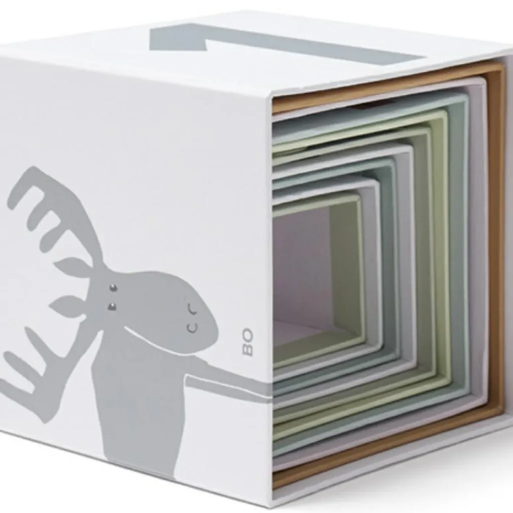 Best Cubes empilables Edvin (10 pièces) Jouet À Empiler