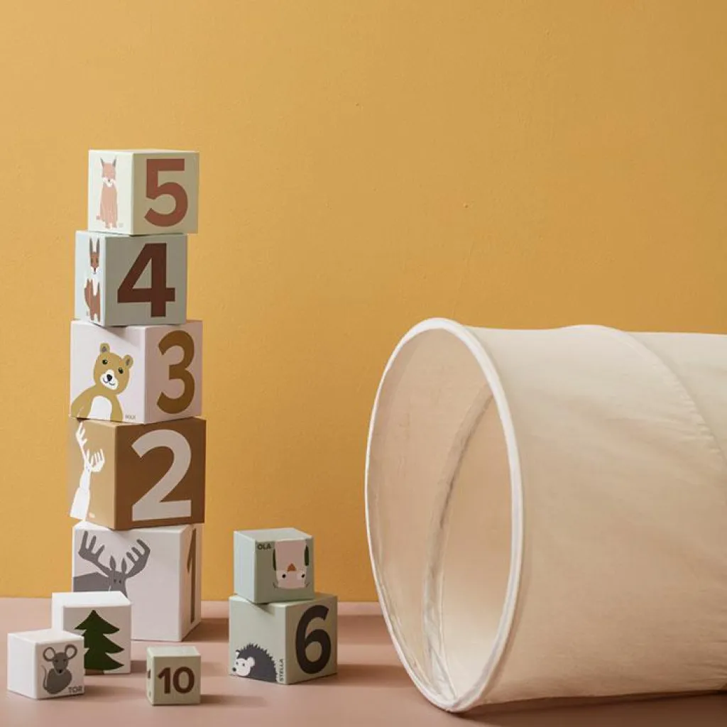 Best Cubes empilables Edvin (10 pièces) Jouet À Empiler