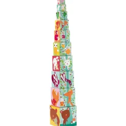 Sale Cubes empilables Forêt (10 cubes) Jouet À Empiler