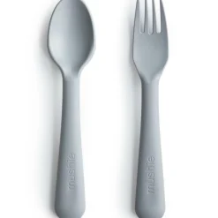 Mushie Cuillère et fourchette Cloud