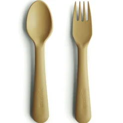 Mushie Cuillère et fourchette Mosterd