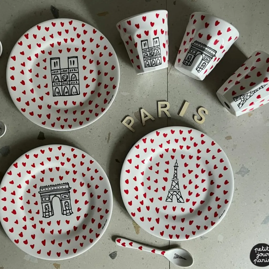 Petit Jour Paris Cuillère paris picto cœurs