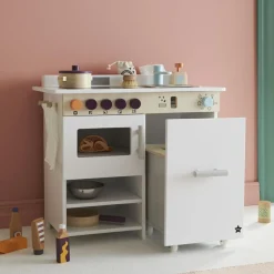 Enfant Kid's Concept Cuisine avec lave-vaisselle Kid's Hub blanche