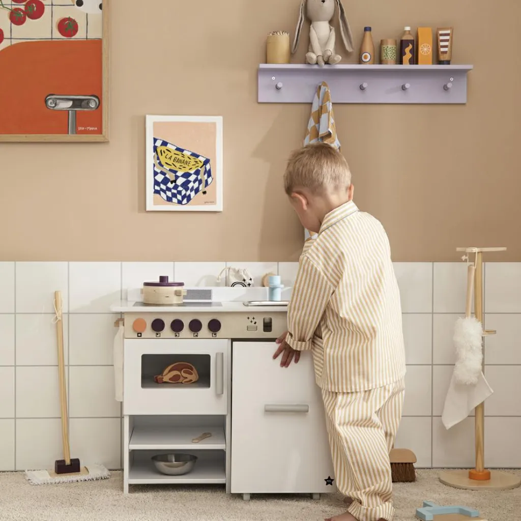 Enfant Kid's Concept Cuisine avec lave-vaisselle Kid's Hub blanche