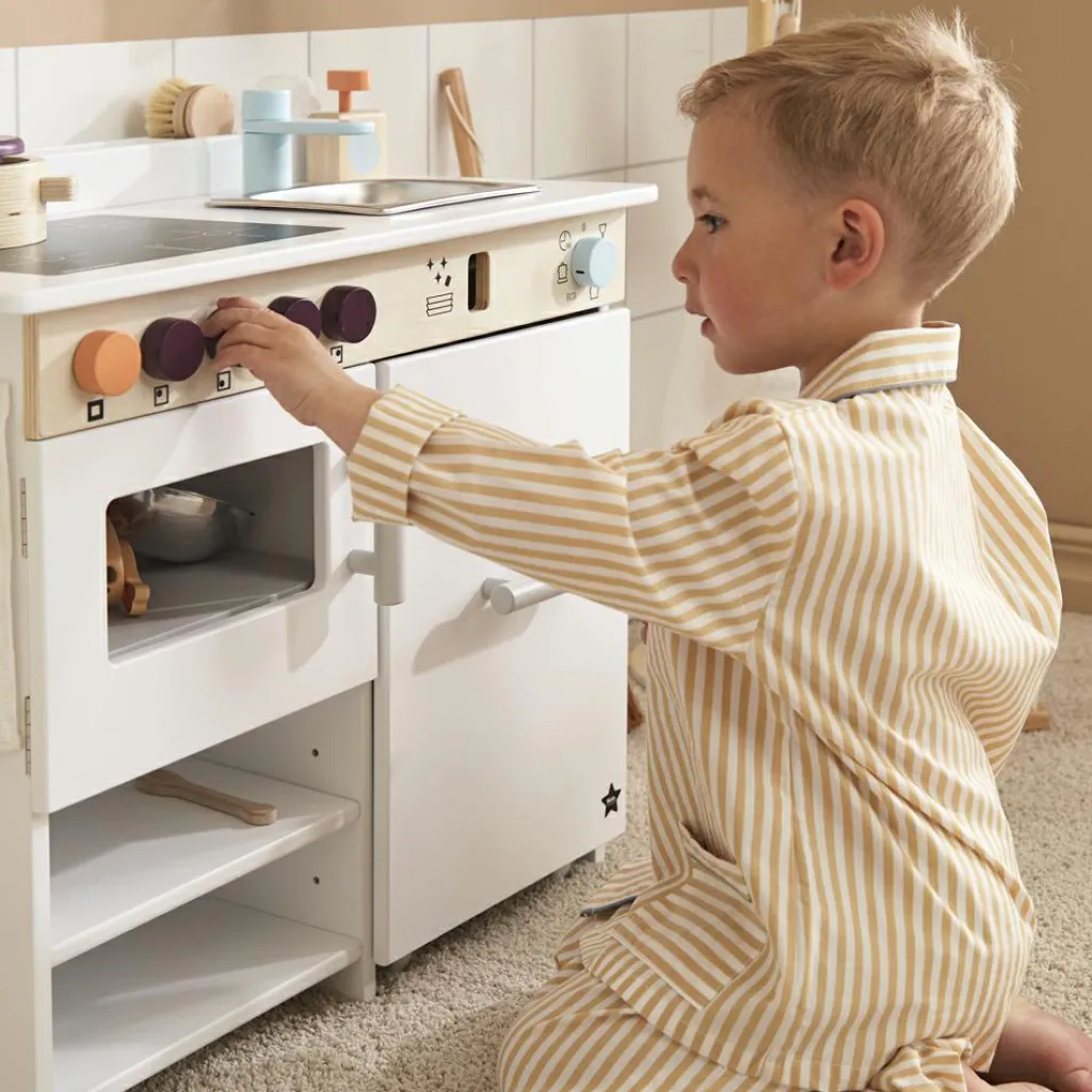 Enfant Kid's Concept Cuisine avec lave-vaisselle Kid's Hub blanche