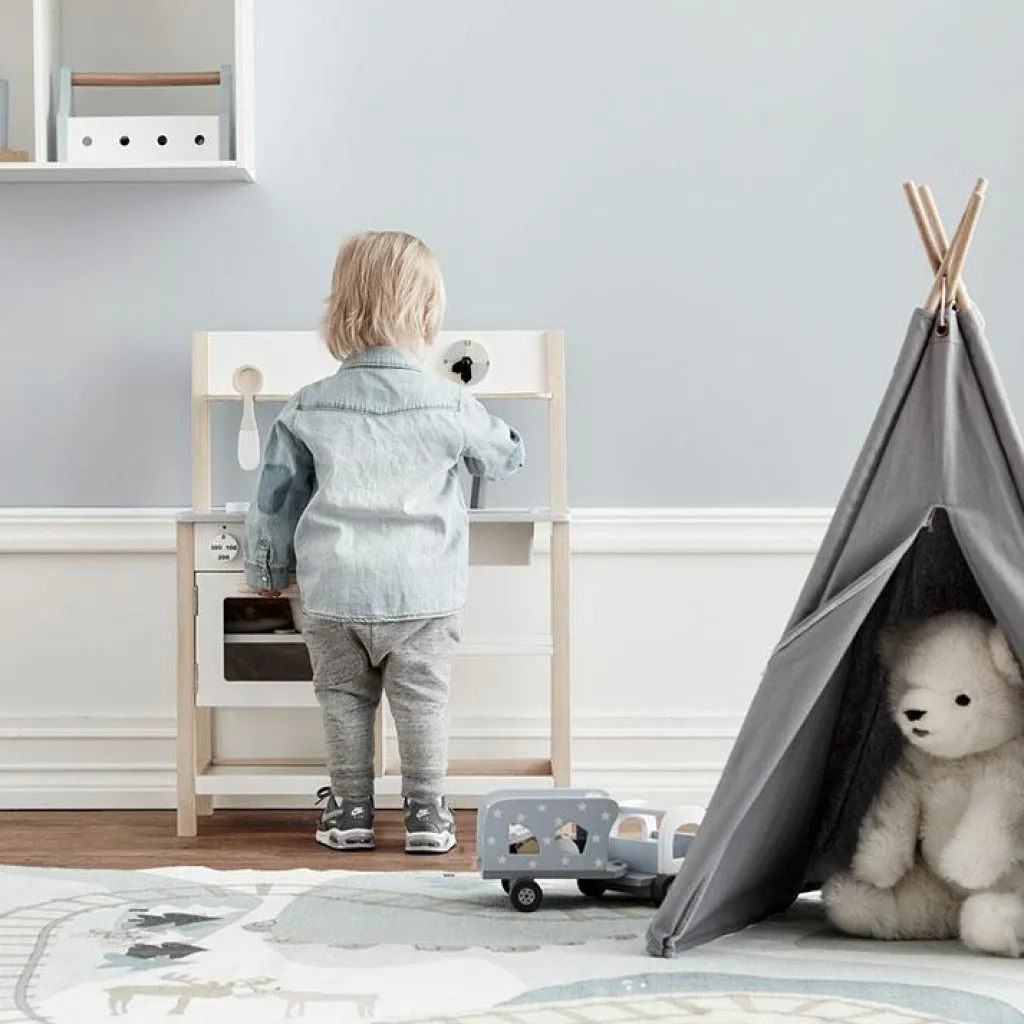 New Cuisine en bois blanche Enfant Cuisine Enfant