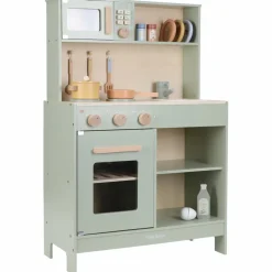 Cuisine en bois Vert Enfant Cuisine Enfant