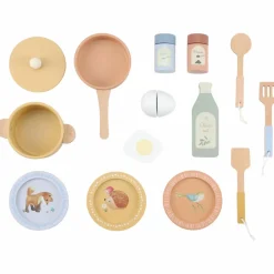 Cuisine en bois Vert Enfant Cuisine Enfant