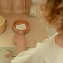 Cuisine en bois Vert Enfant Cuisine Enfant