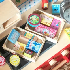 Sale Cuisine enfant rouge La Grande famille Enfant Cuisine Enfant