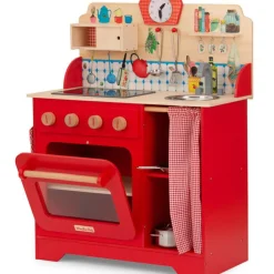 Sale Cuisine enfant rouge La Grande famille Enfant Cuisine Enfant