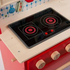 Sale Cuisine enfant rouge La Grande famille Enfant Cuisine Enfant