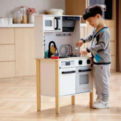 Outlet Cuisine interactive en bois Enfant Cuisine Enfant