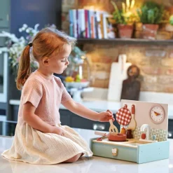 Enfant Tender Leaf Cuisine pliable en bois
