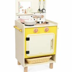Best Cuisinière en bois Mamie Soleil (11 pièces) Enfant Cuisine Enfant