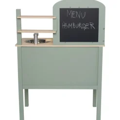 Best Cuisinière en bois Verte Enfant Cuisine Enfant