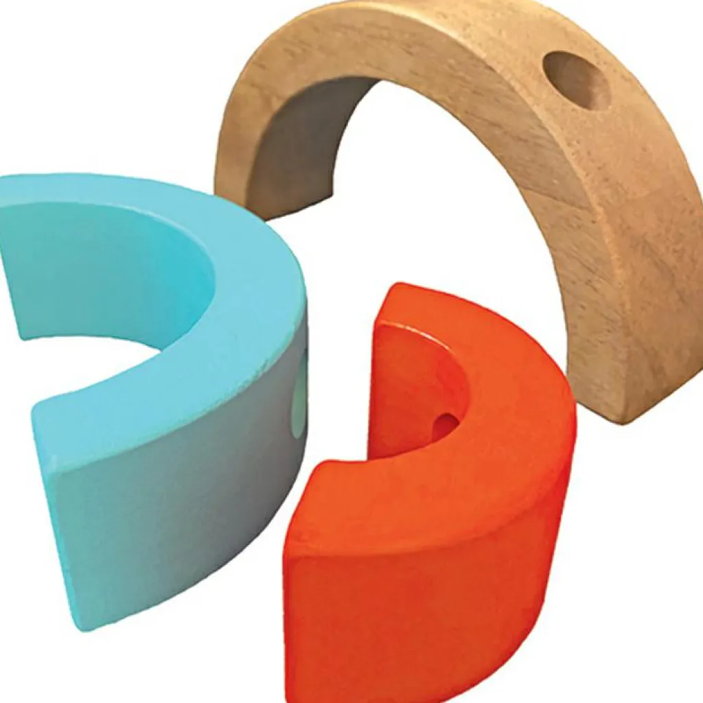 Clearance Culboto Circulaire à empiler Bass & Bass Montessori Jouet À Empiler