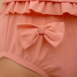 Outlet Culotte de bain à volants Sunny Flowers Rouge (1-2 ans) Maillot De Bain