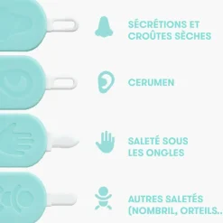 Frida Curette 3-en-1 nez ongles et oreilles