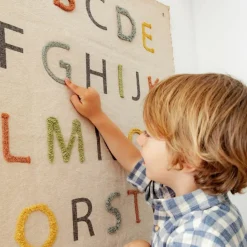 Lorena Canals Décoration murale à suspendre Couleur ABC