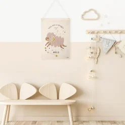 Nattiot Décoration murale zodiaque Bélier (40 x 50 cm)