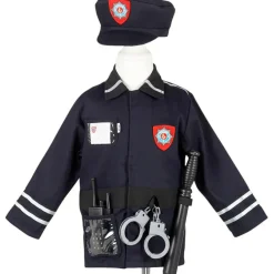 Déguisement enfant set de policier + accessoires (4-7 ans) Enfant Déguisement Enfant