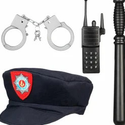 Déguisement enfant set de policier + accessoires (4-7 ans) Enfant Déguisement Enfant